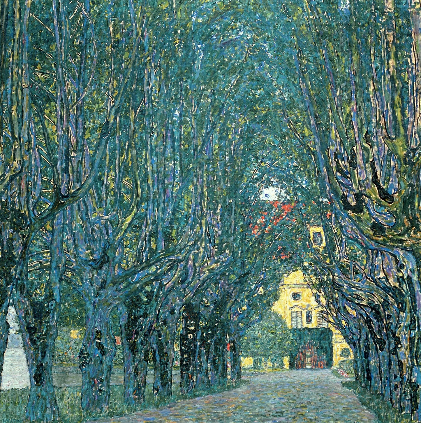 🌳✨ Aveny puistossa Schloss Kammerissa – Gustav Klimt (1912)