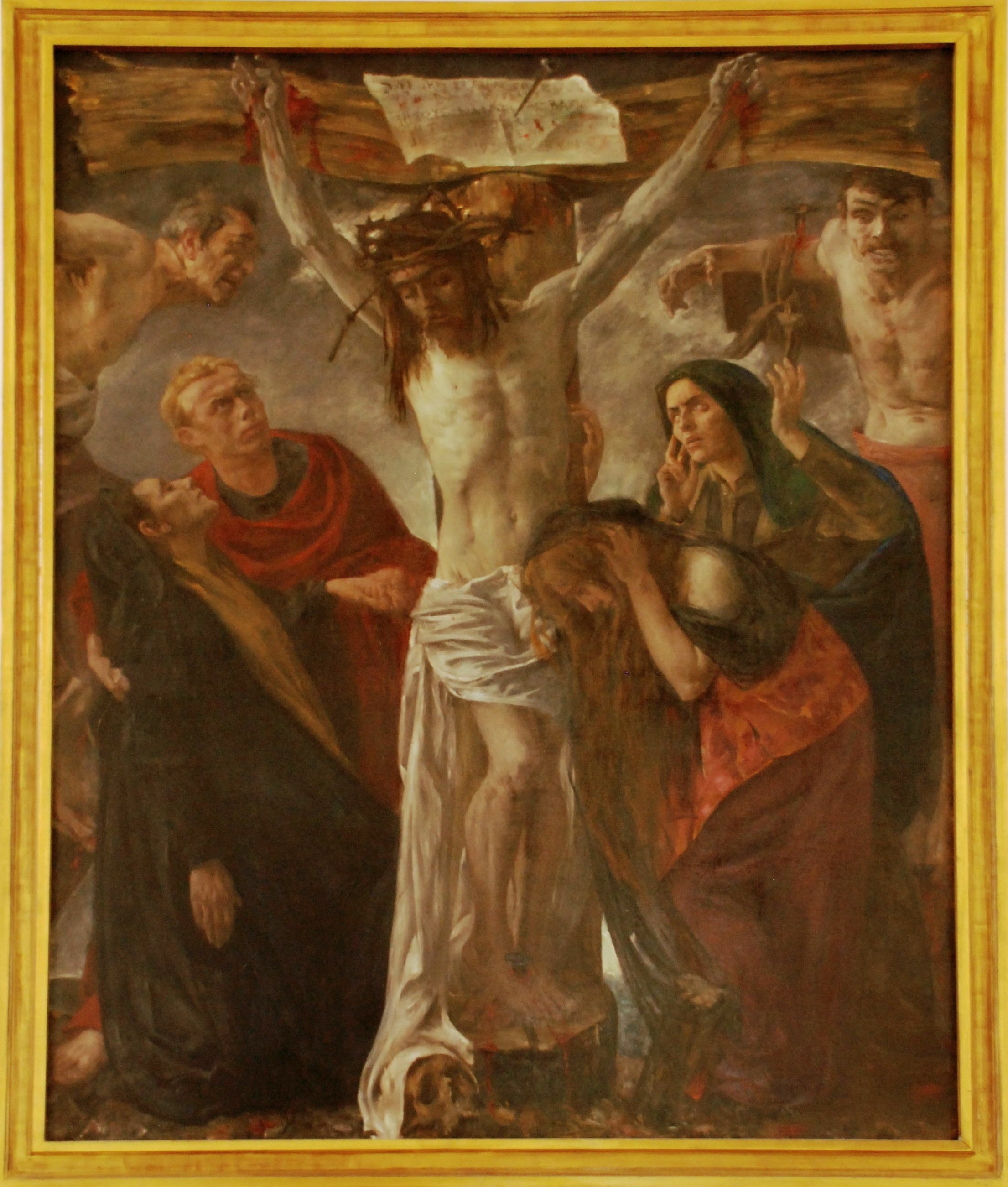 Ristiinnaulitseminen - Lovis Corinth