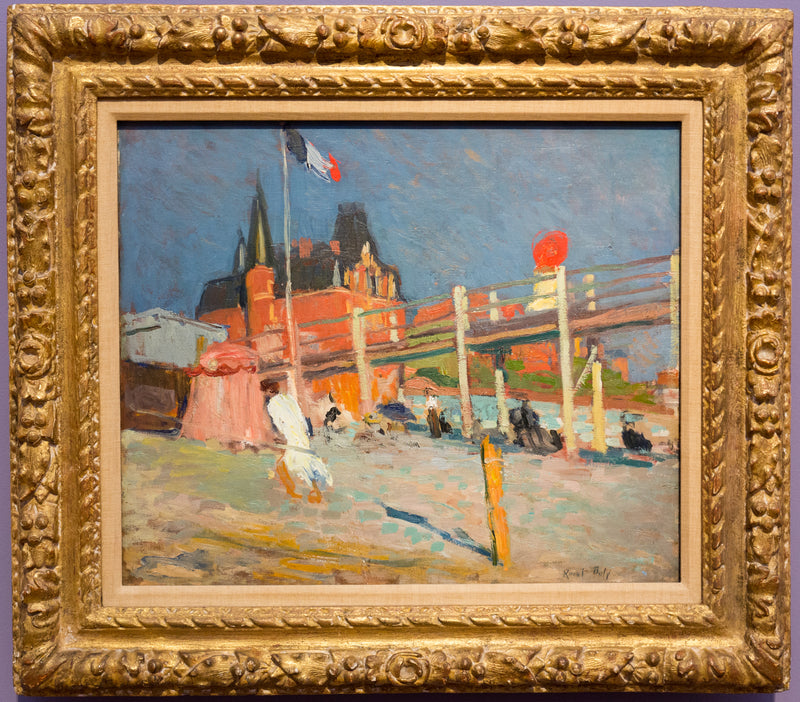 The Beach of Sainte-Adresse - Raoul Dufy