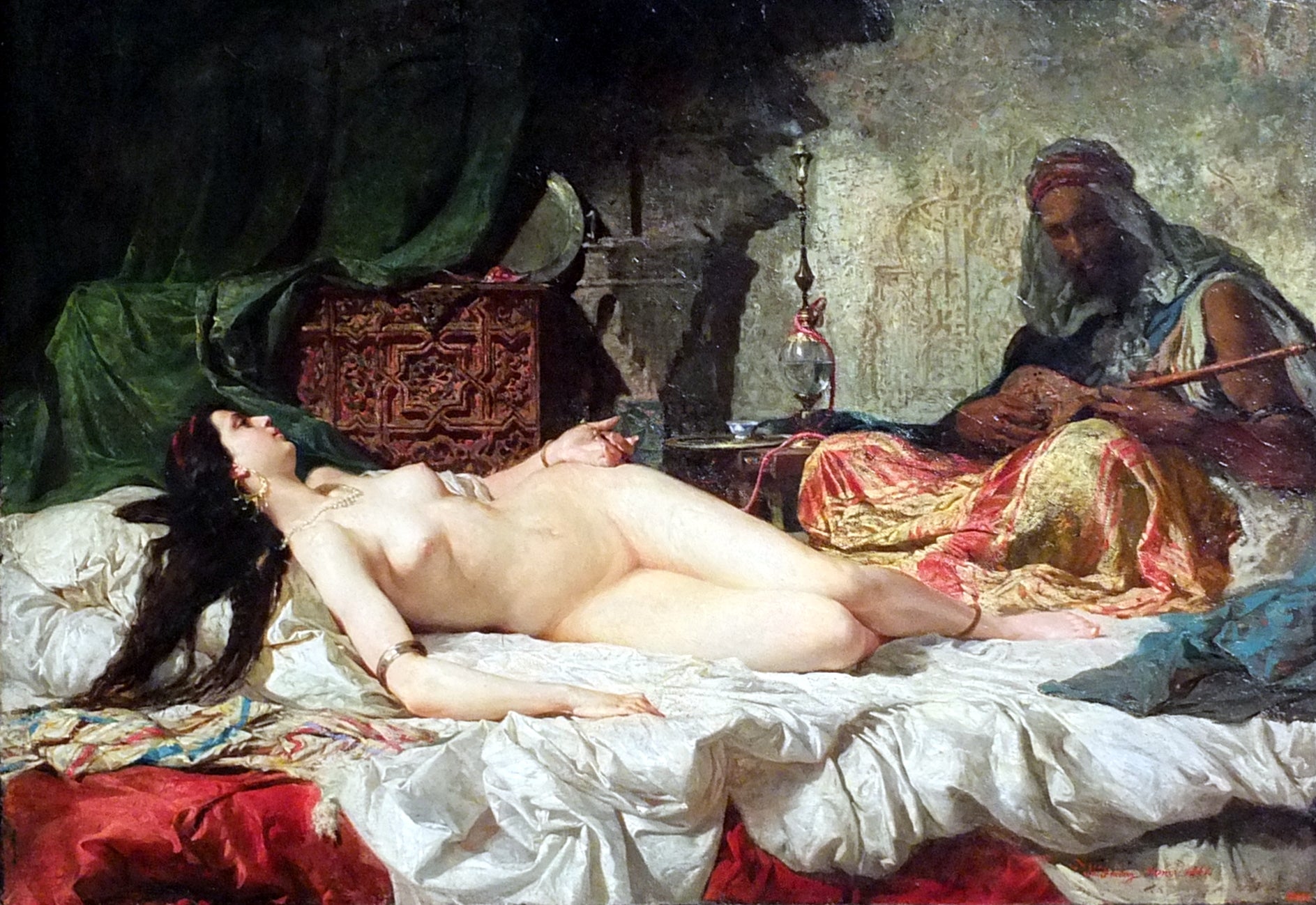 L'Odalisque - Mariano Fortuny Marsal