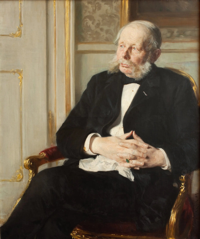 Baron Otto Ditlev Rosenørn-Lehn - Peder Severin Krøyer