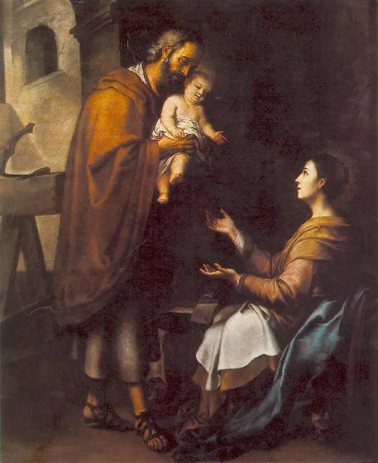 Pyhä perhe - Bartolomé Esteban Murillo