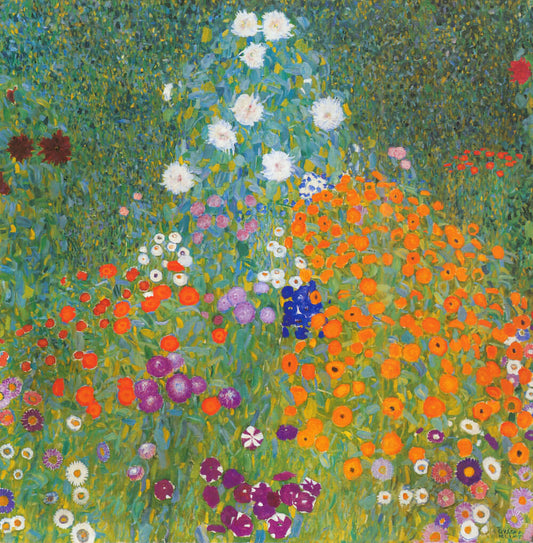 🌸🎨 Cottage-puutarha – Gustav Klimt (noin 1907)