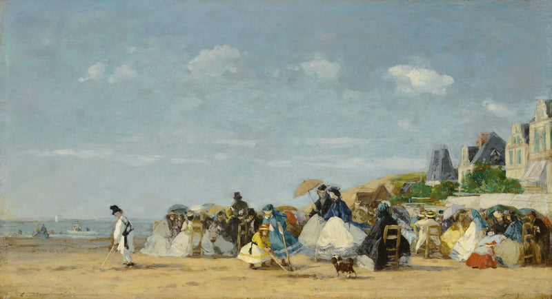 Ranta Trouvillessa - Eugène Boudin