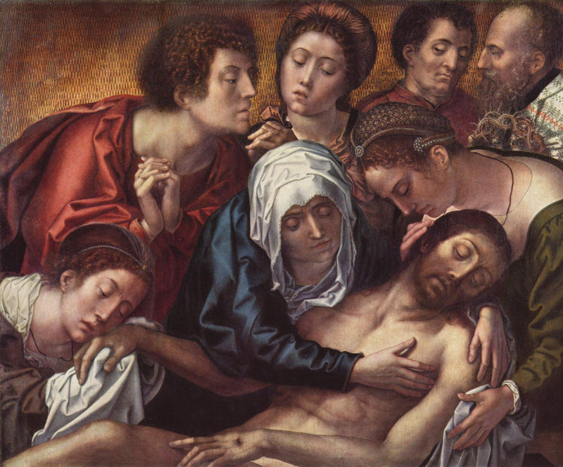 La mort du Christ - Bernard van Orley