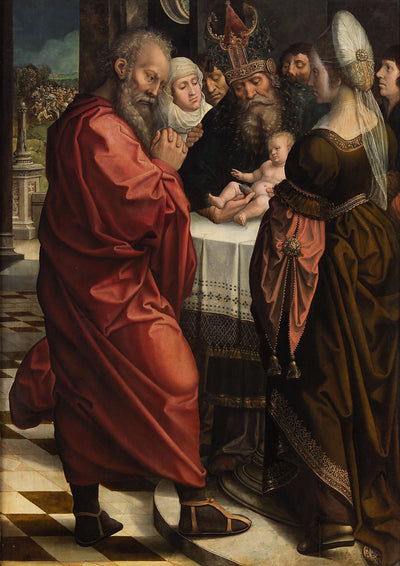 Présentation du Christ - Bernard van Orley