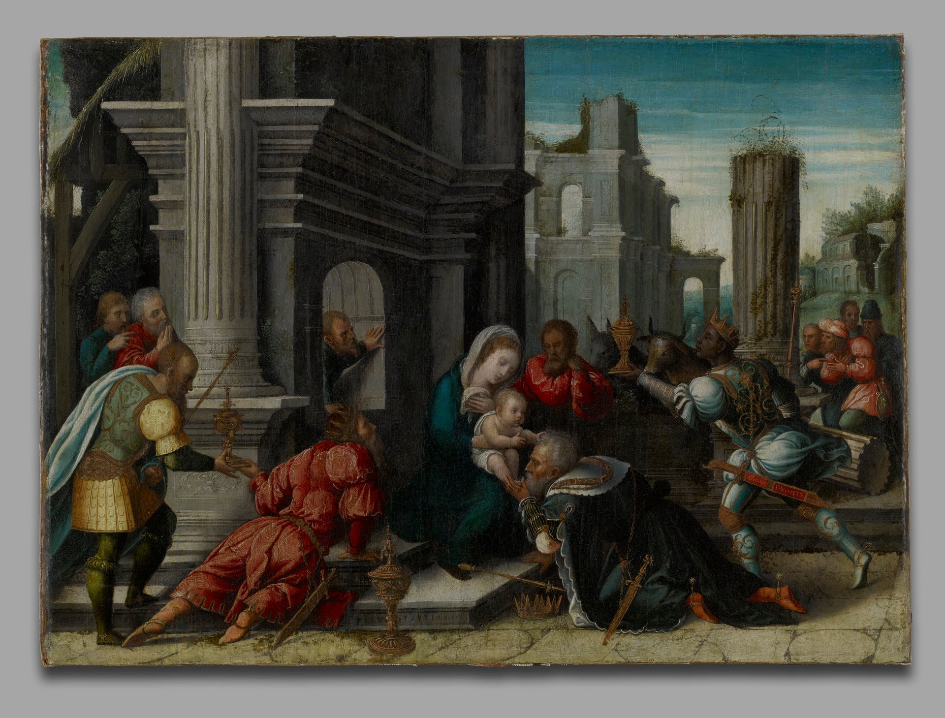 L'Adoration des Rois mages - Bernard van Orley