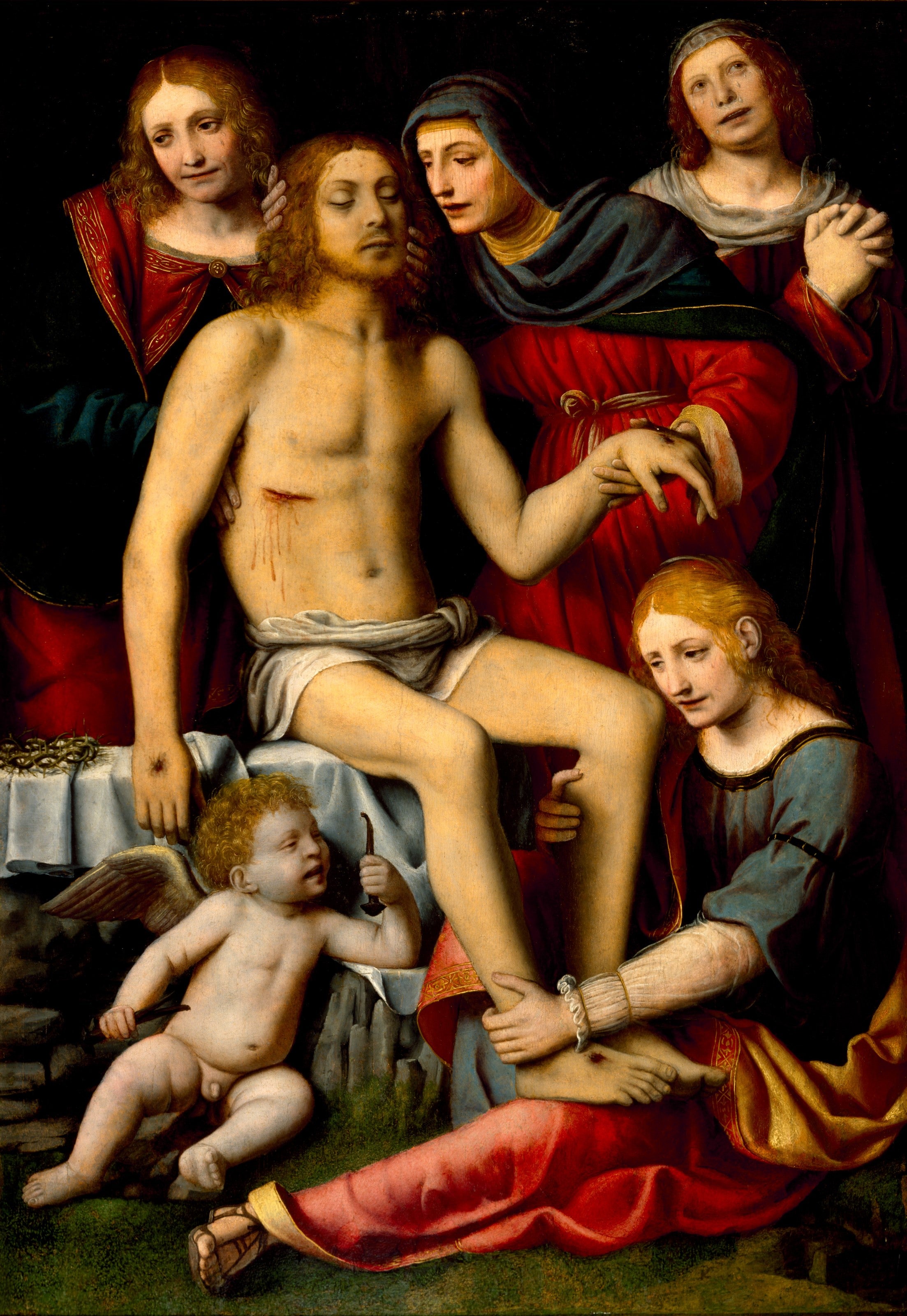 Lamentation sur le Christ mort - Bernardino Luini