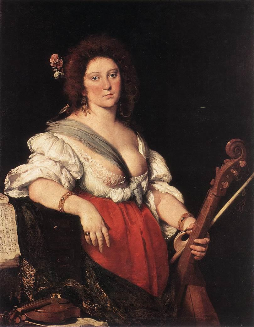 Le joueur de viole de gambe - Bernardo Strozzi