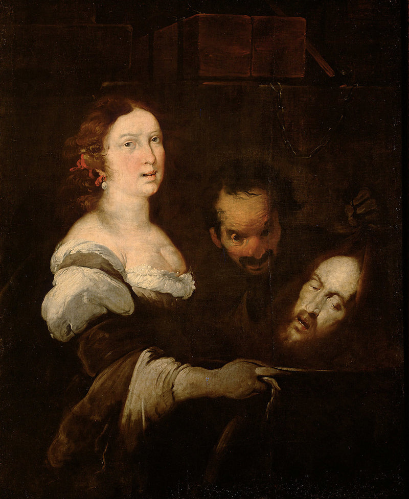 Salomé tenant la tête de saint Jean-Baptiste - Bernardo Strozzi