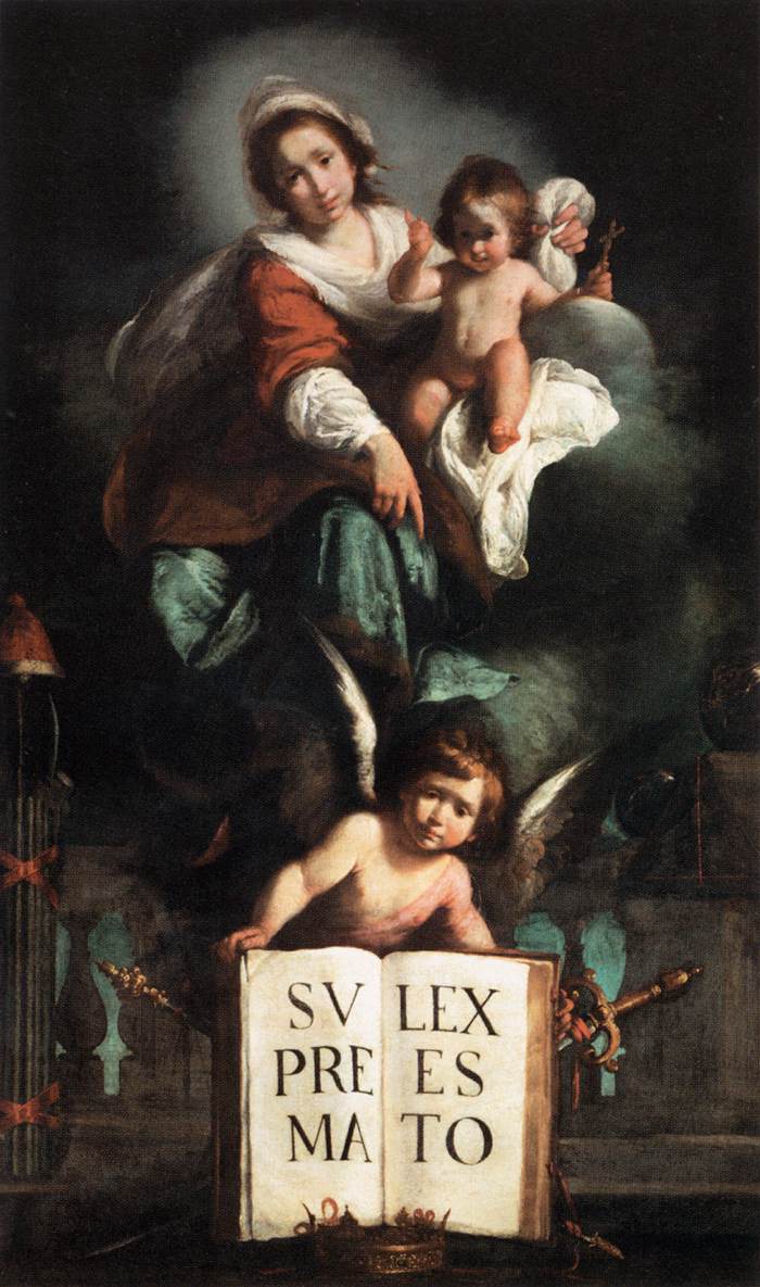La Madone de la Justice - Bernardo Strozzi