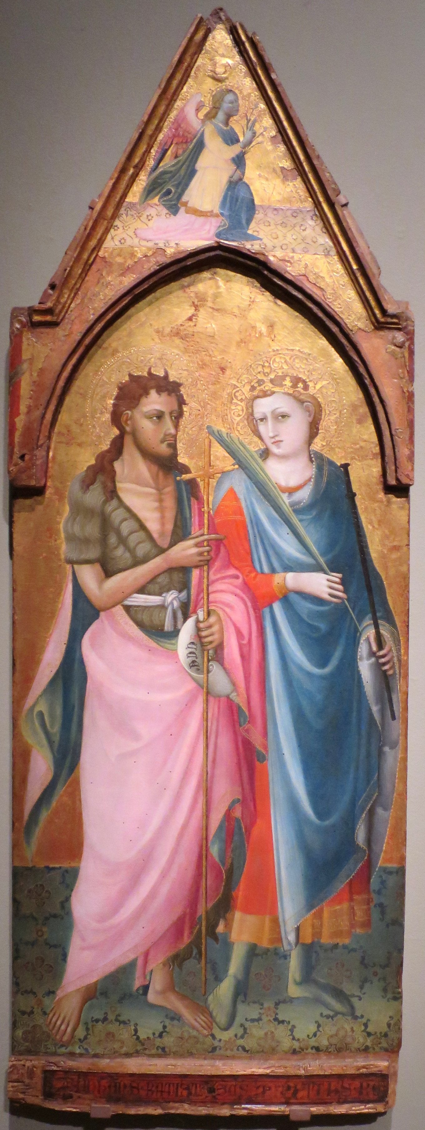 Saint Jean-Baptiste et Saint Miniato - Bicci di Lorenzo