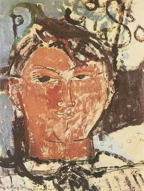 Pablo Picasson muotokuva - Amedeo Modigliani