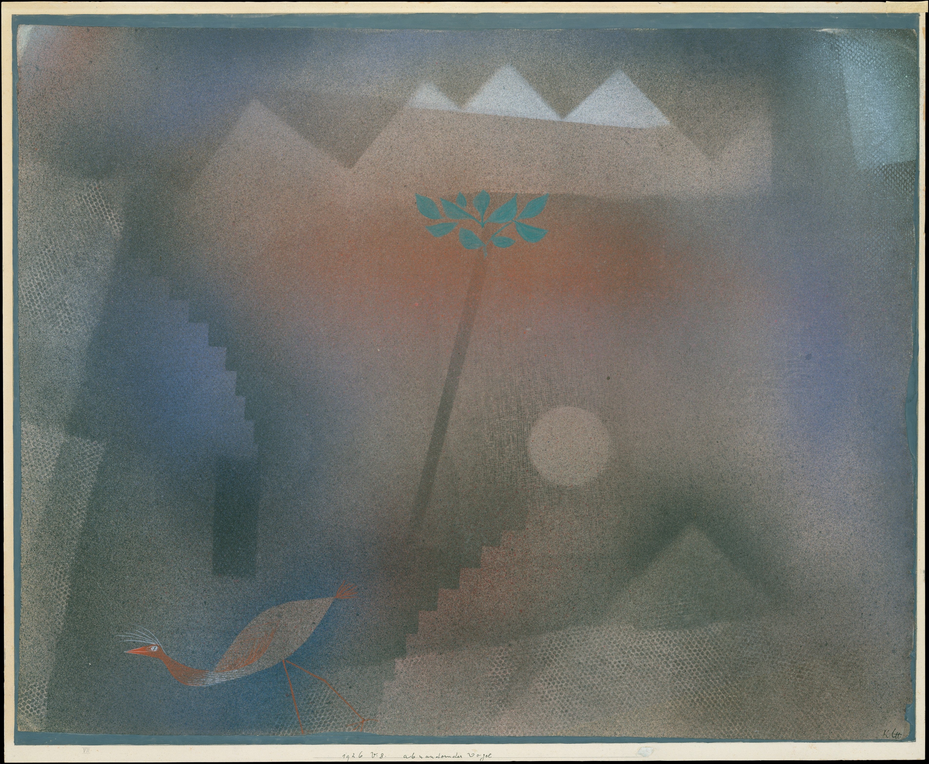 Vaeltava lintu - Paul Klee