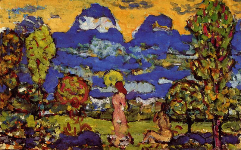 Siniset vuoret - Maurice Prendergast