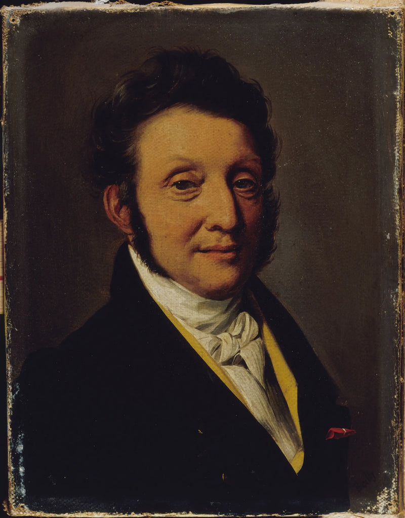 Muotokuva everstiluutnantti Gustave Pourlinistä - Louis-Léopold Boilly