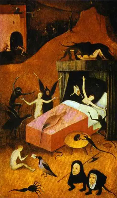 Kadonneen kuolema - Hieronymus Bosch