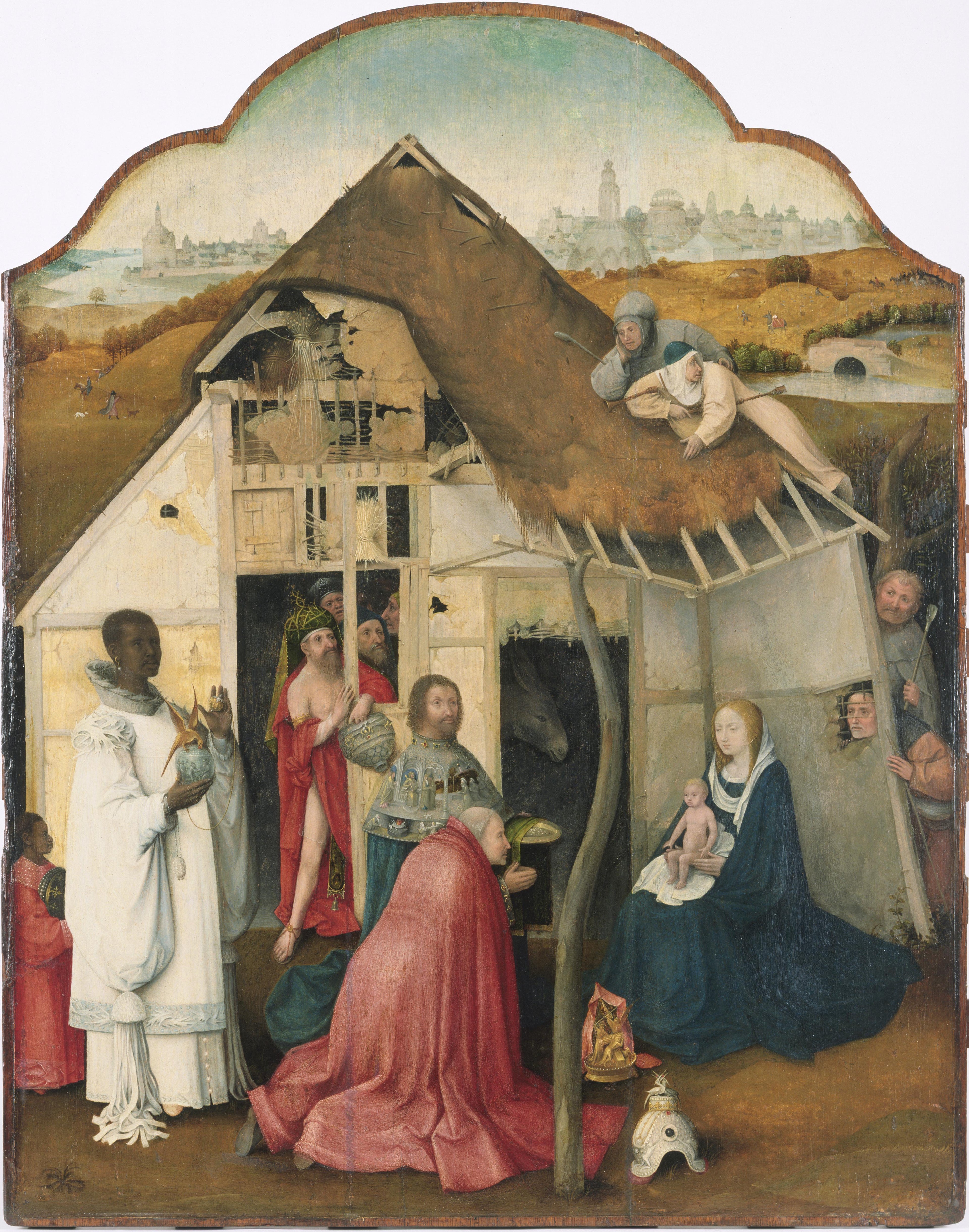 Itämaan tietäjien palvonta - Hieronymus Bosch