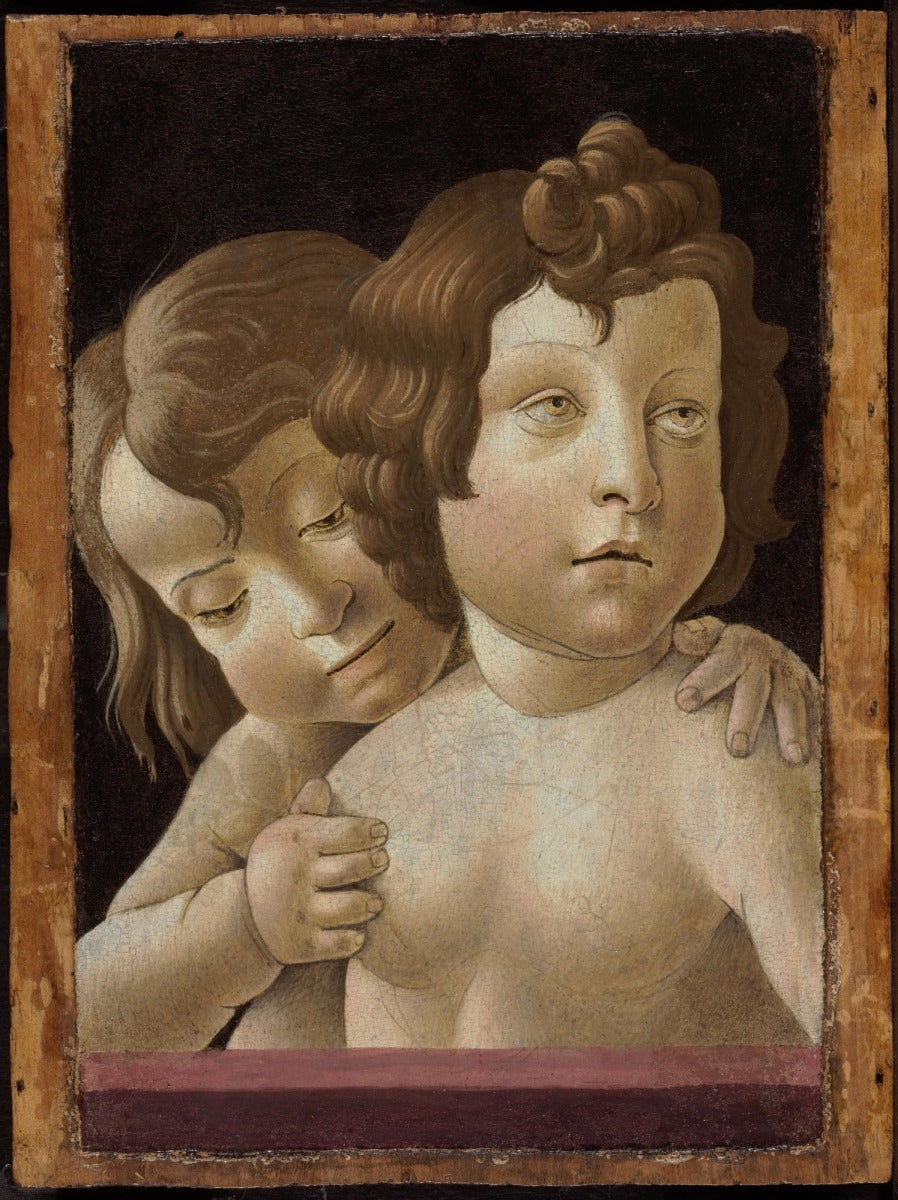 Jeesus-lapsi ja pieni Johannes Kastaja - Sandro Botticelli