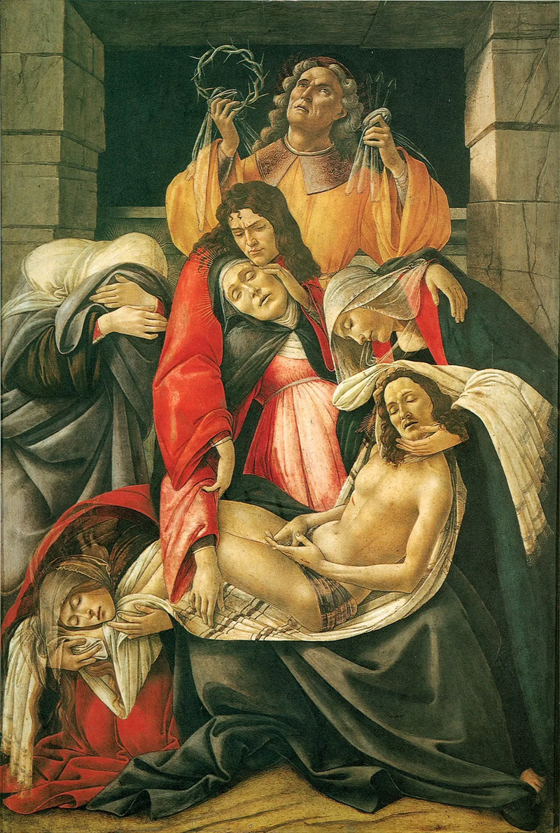 Kristuksen kuoleman suru - Sandro Botticelli