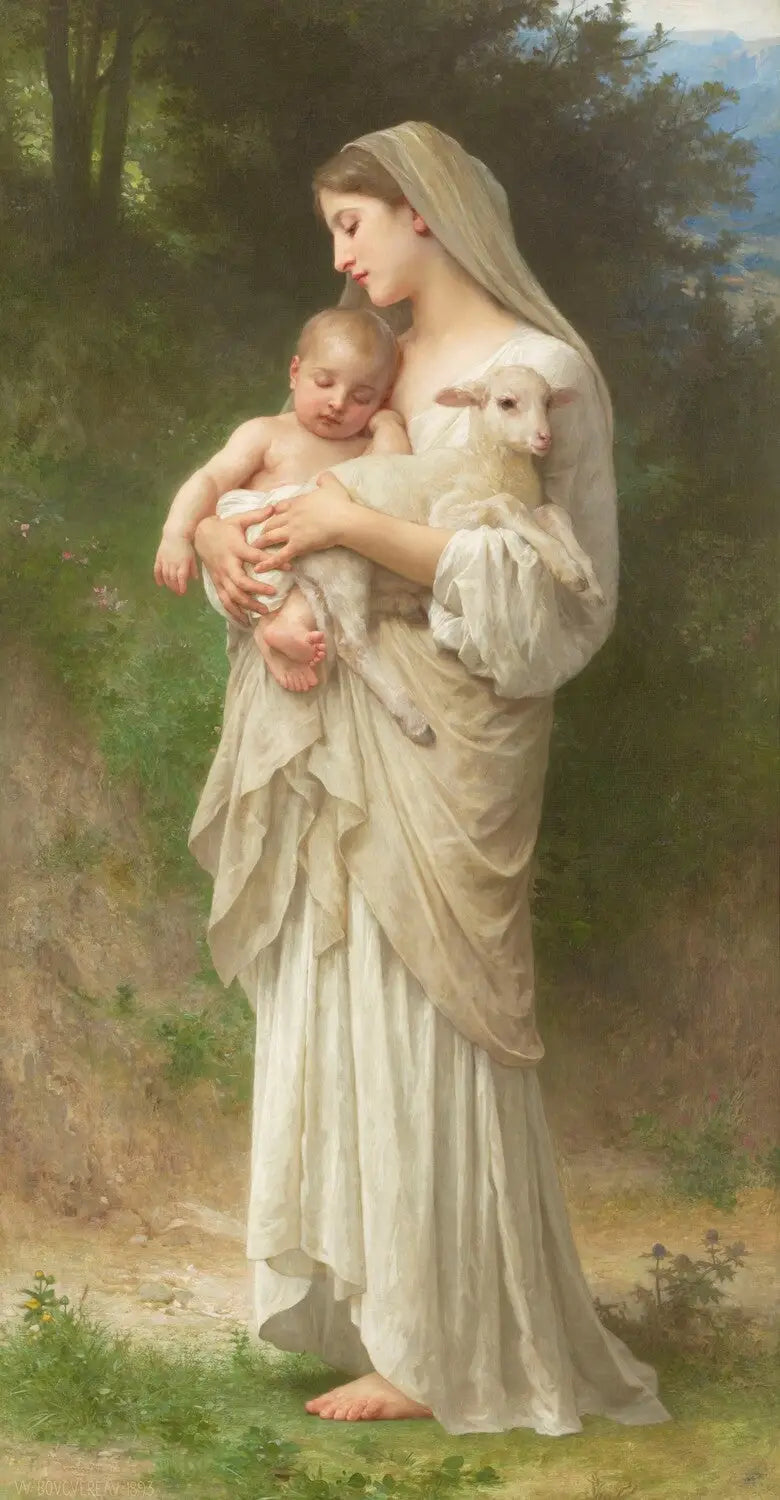 Viattomuus - Bouguereau