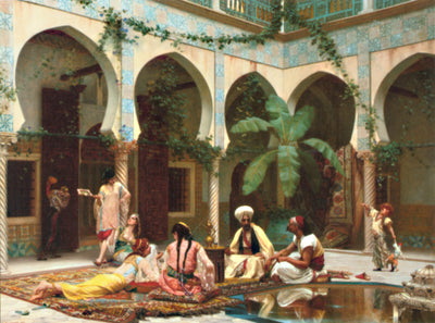 Le harem du palais - Gustave Boulanger