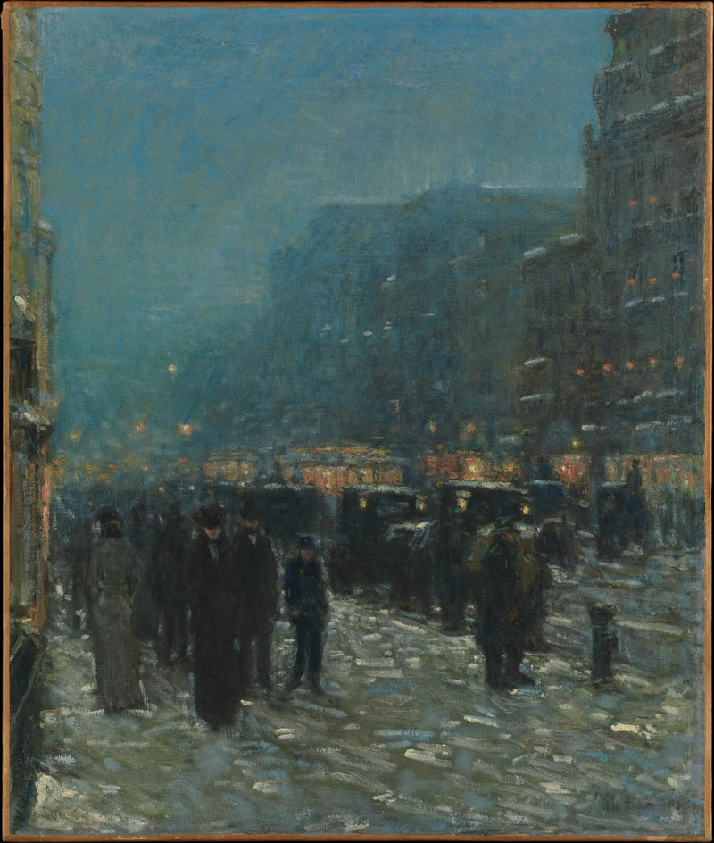 Broadway ja 42. katu - Childe Hassam
