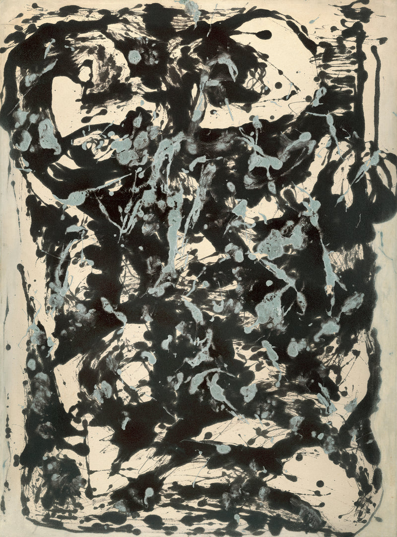 Brun et argent I - Jackson Pollock