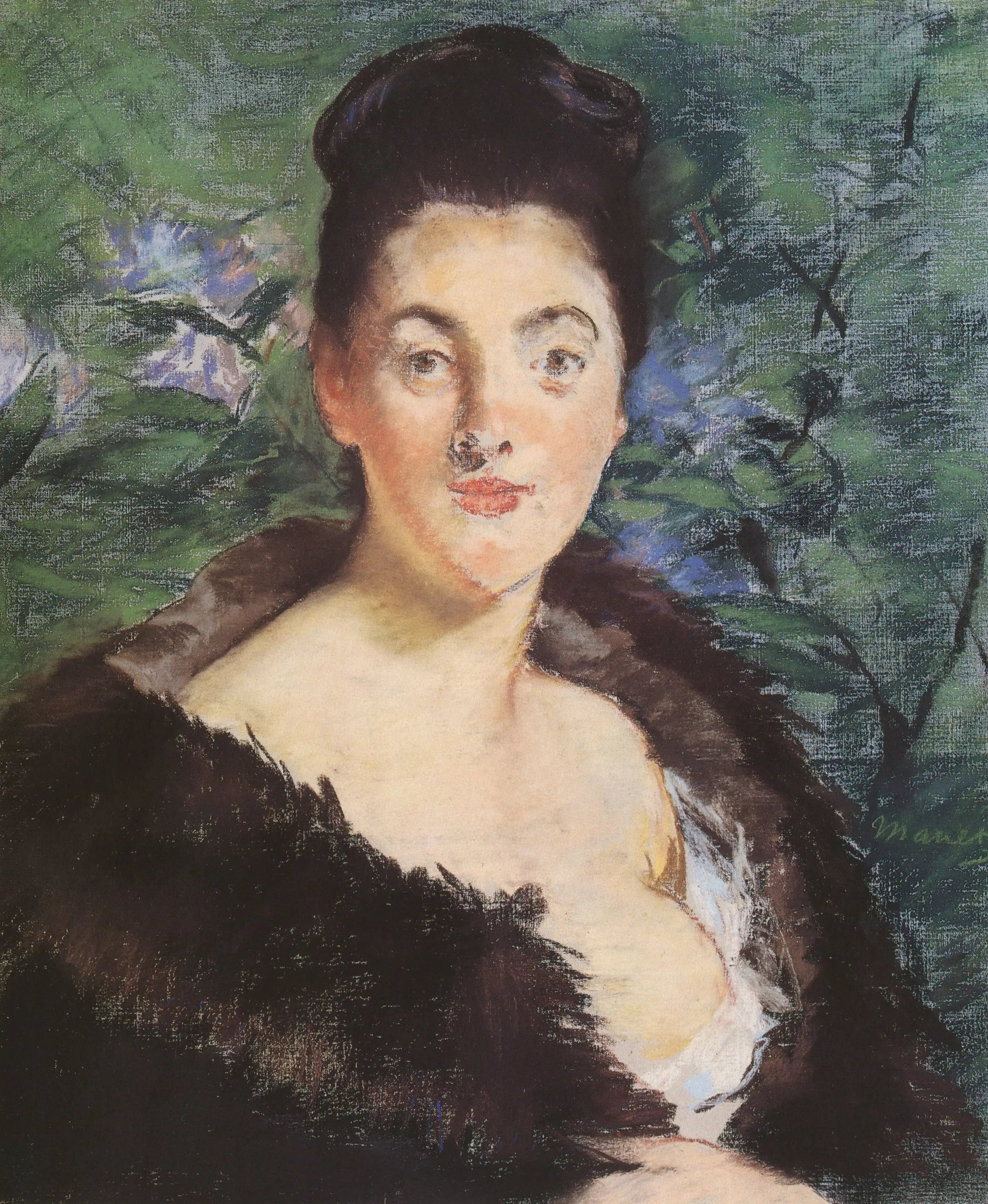 Reproduction du tableau « L’inconnue - Édouard Manet » par Alpha Reproduction en peinture à l’huile