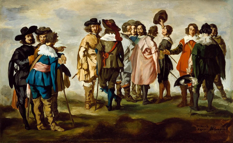 Pienet Ratsastajat - Édouard Manet