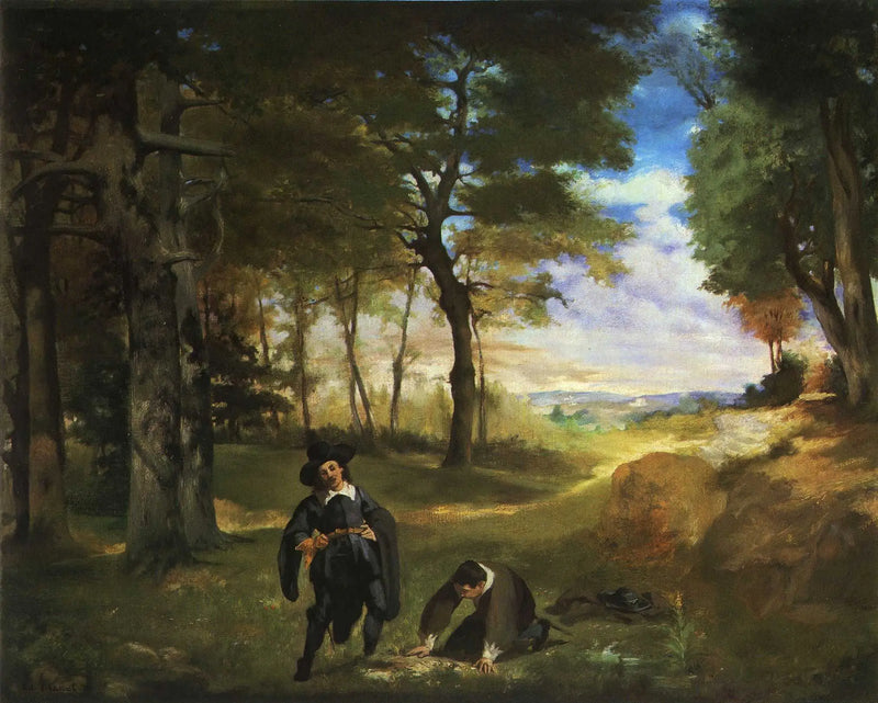 Salamancan opiskelijat - Édouard Manet