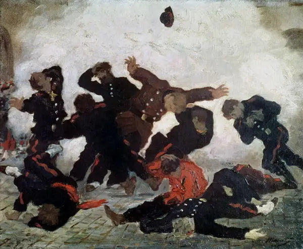 Räjähdys - Édouard Manet