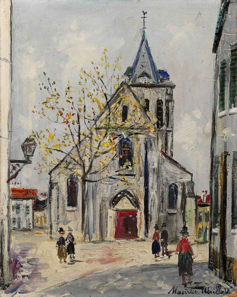 Église de banlieue (1945) - Maurice Utrillo