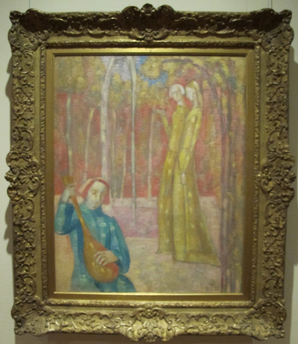 Autoportrait en troubadour - Émile Bernard - Alpha Reproduction