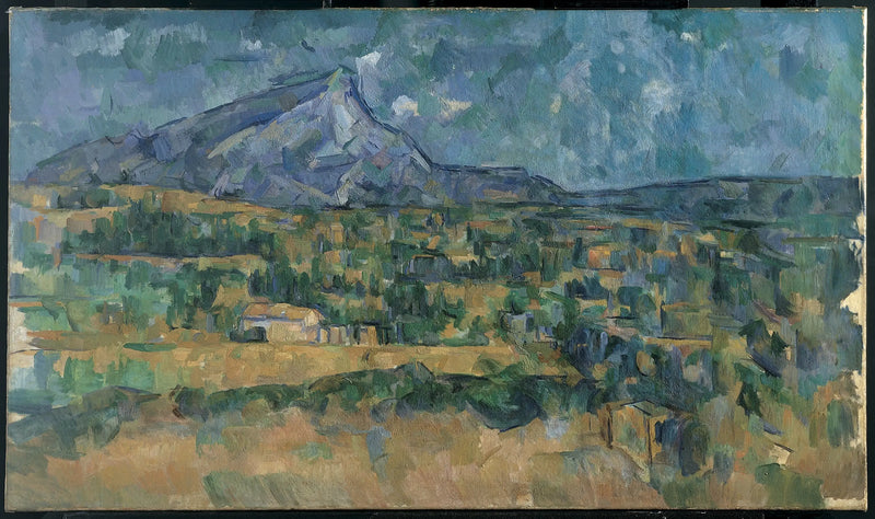 Pyhän Viktorian vuori Lauvesin näkymästä - Paul Cézanne