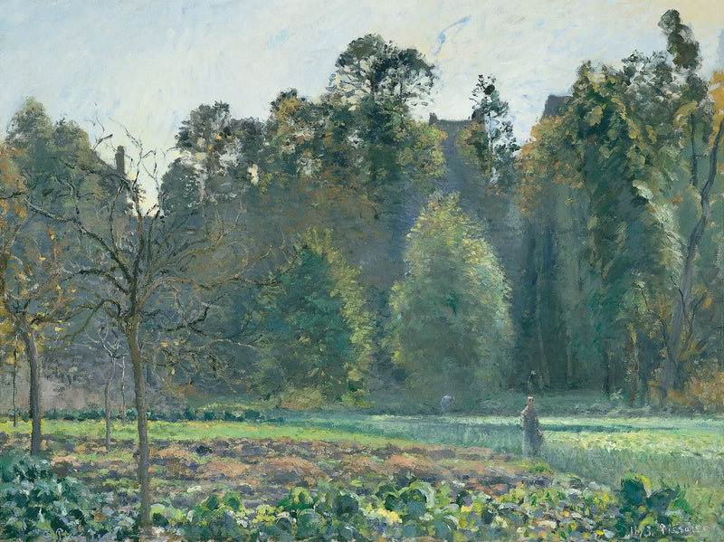 Kaali pelto, Pontoise - Camille Pissarro