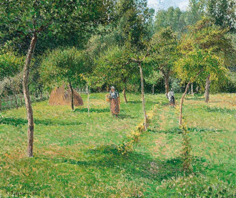 Éragny-puutarha - Camille Pissarro