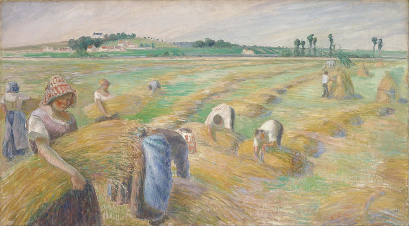 Sadonkorjuu - Camille Pissarro