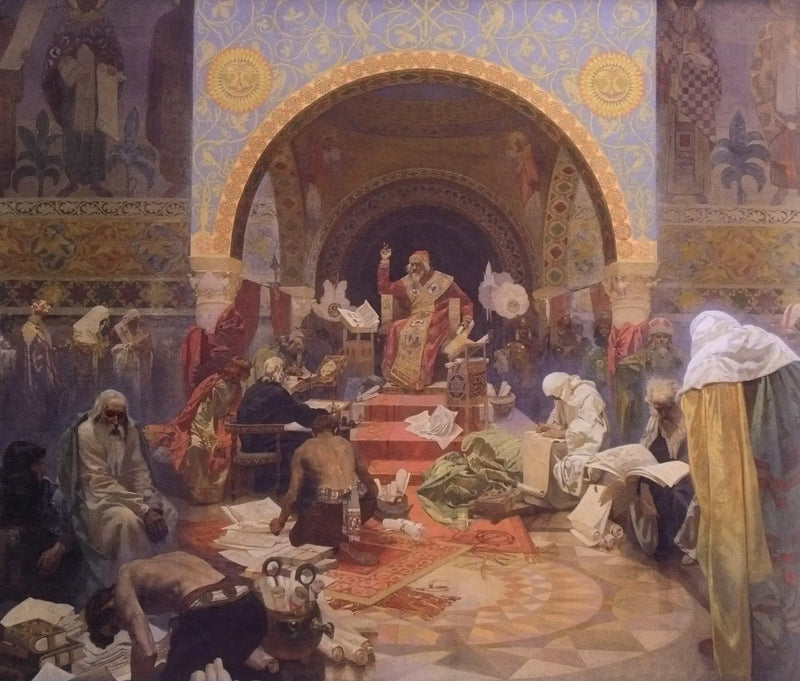 Siméon, Bulgarian tsaar - Alphonse Mucha