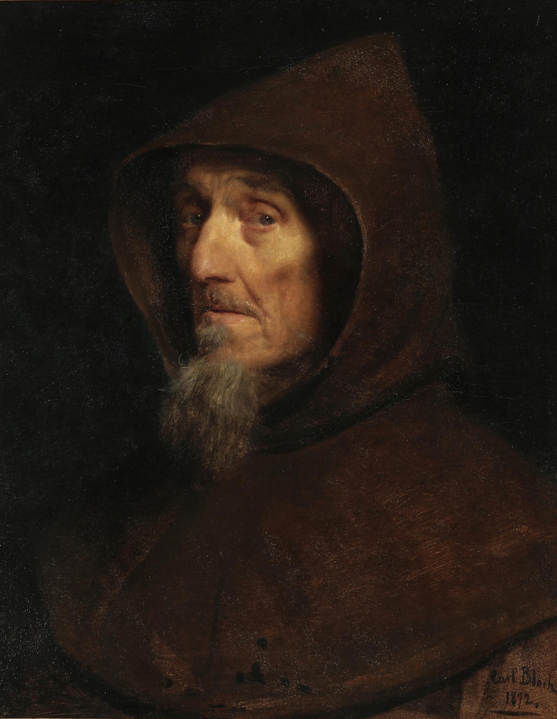 Munkein pää. - Carl Heinrich Bloch