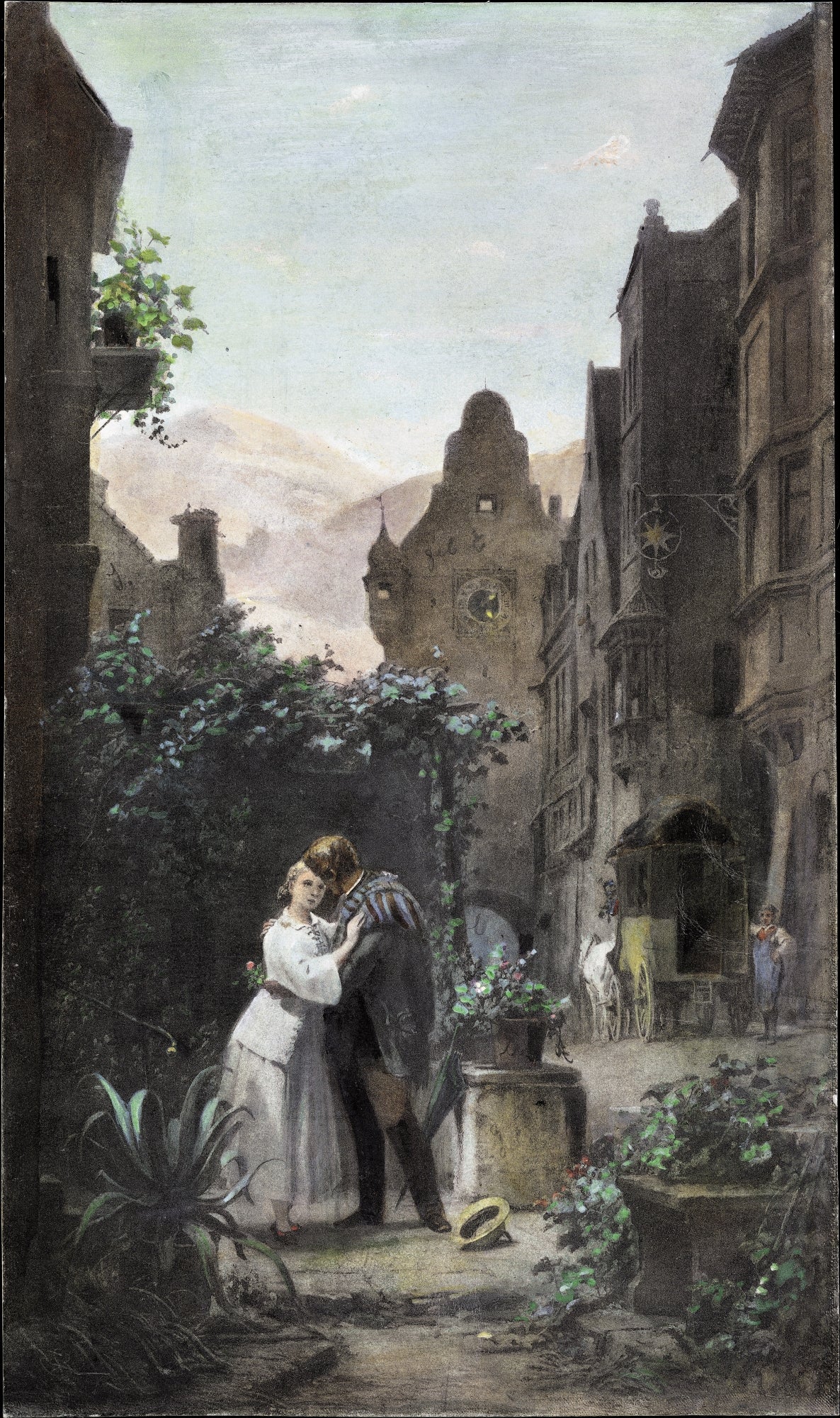 Hyvästi - Carl Spitzweg