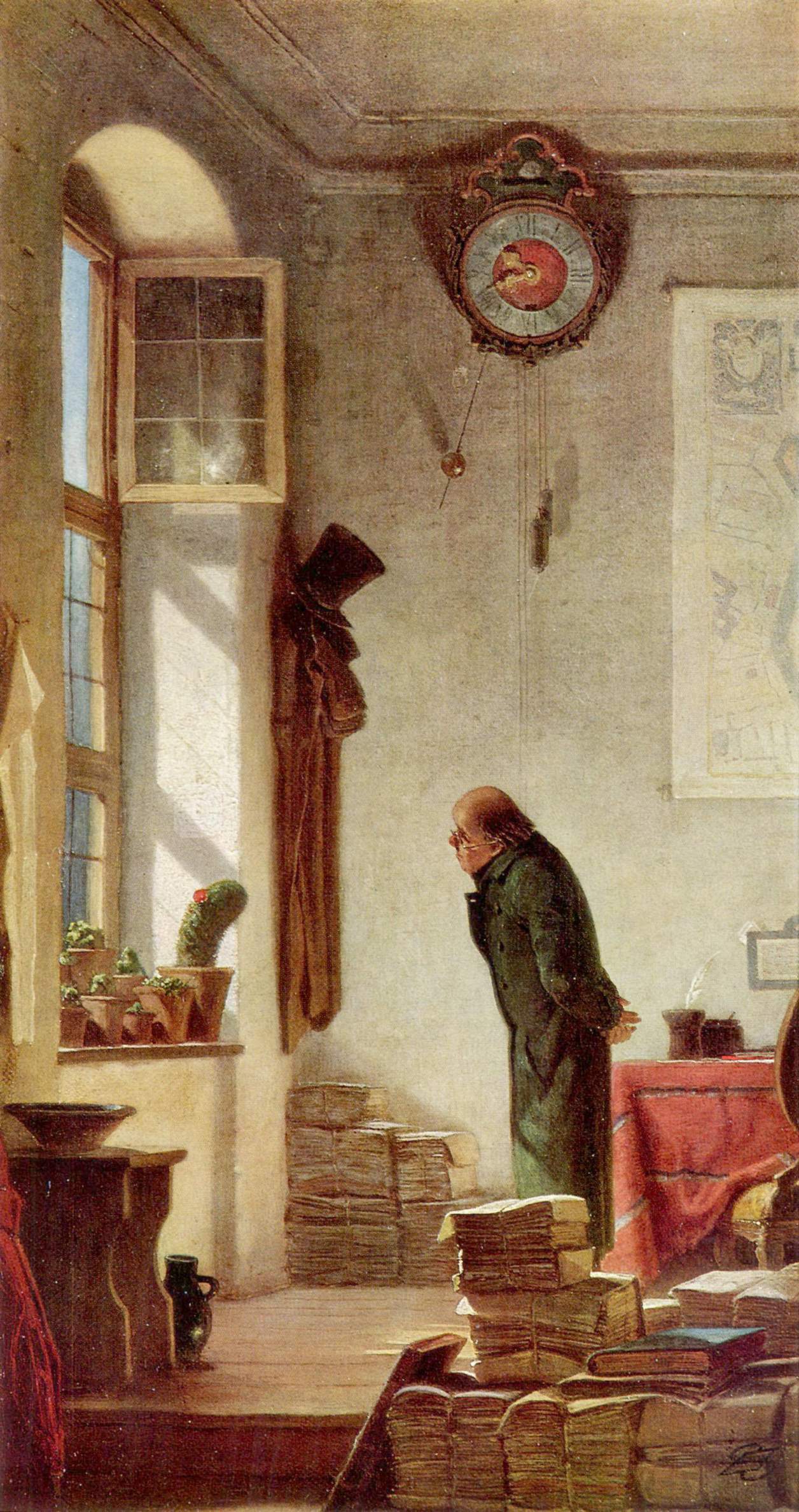 Kaktusharrastaja - Carl Spitzweg