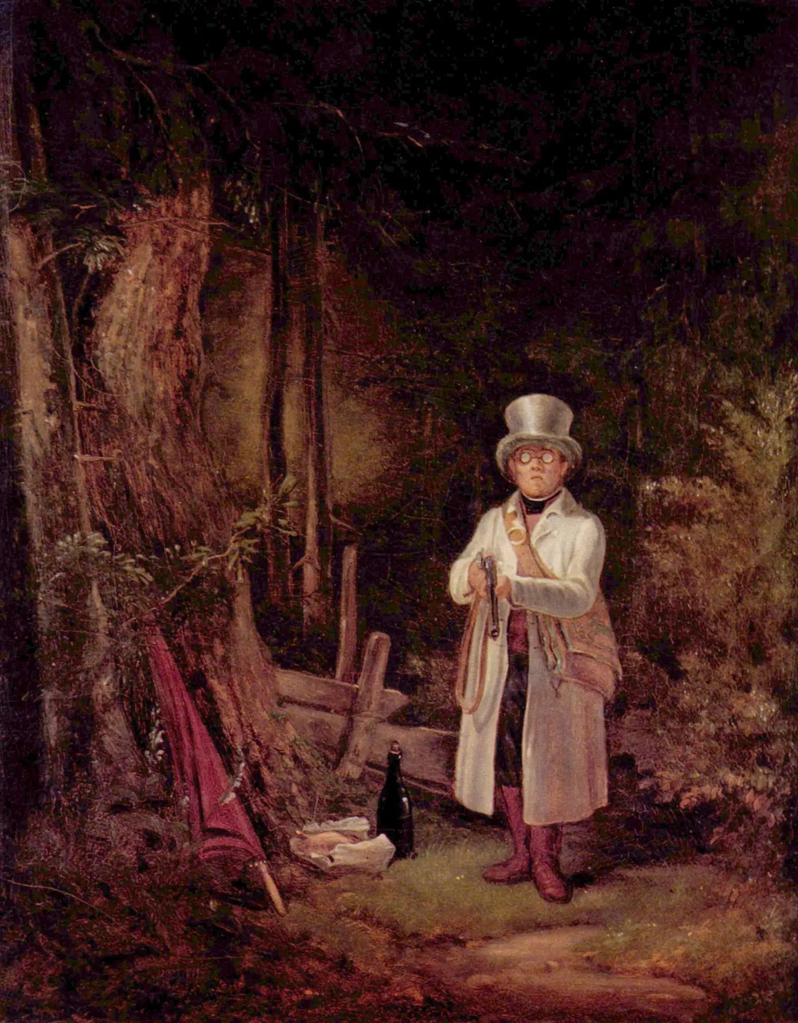 Le chasseur du dimanche - Carl Spitzweg - Alpha Reproduction
