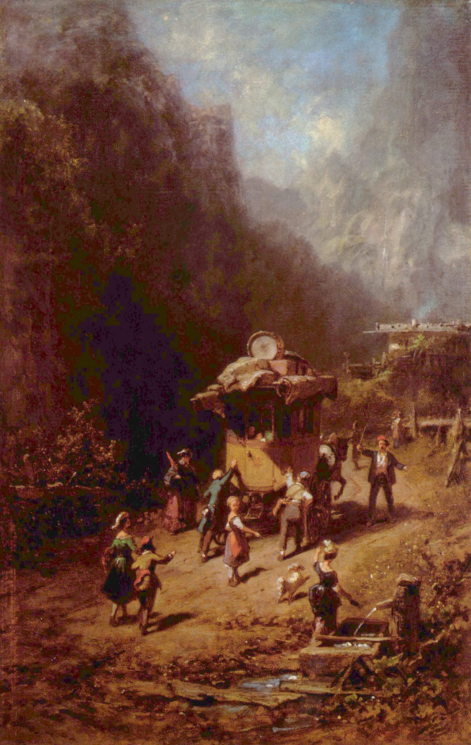 Kiertävien taiteilijoiden yhtiö - Carl Spitzweg