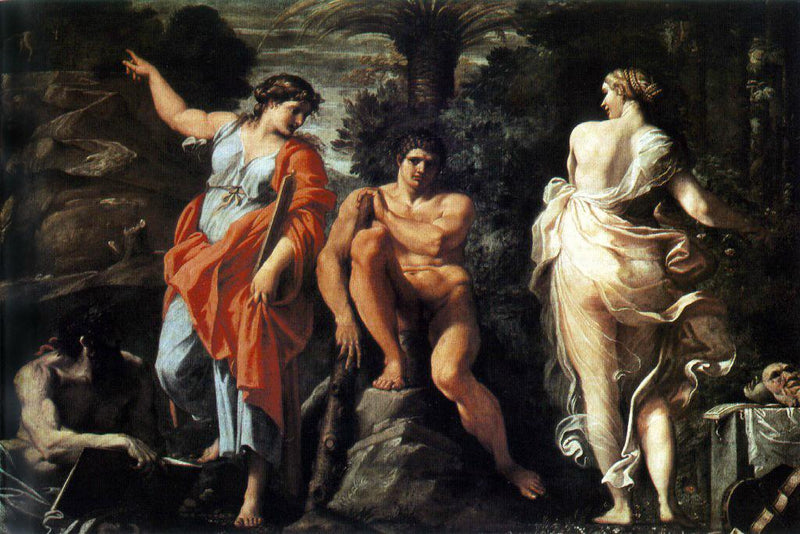 Herkulesin valinta - Annibale Carracci