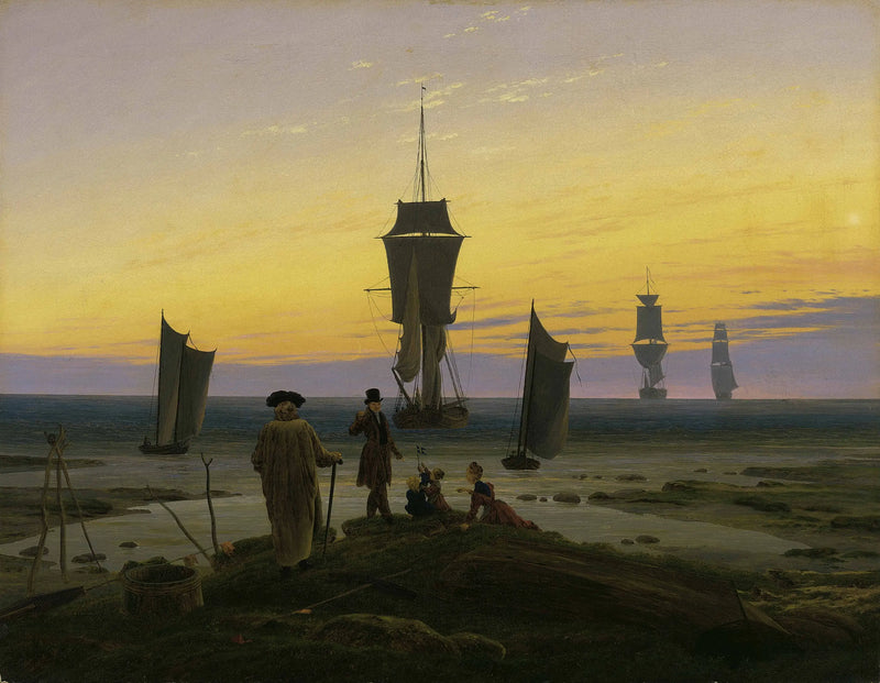 Elämän vaiheet - Caspar David Friedrich