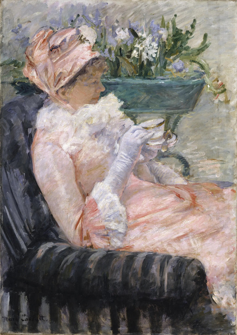 Teekuppi - Mary Cassatt