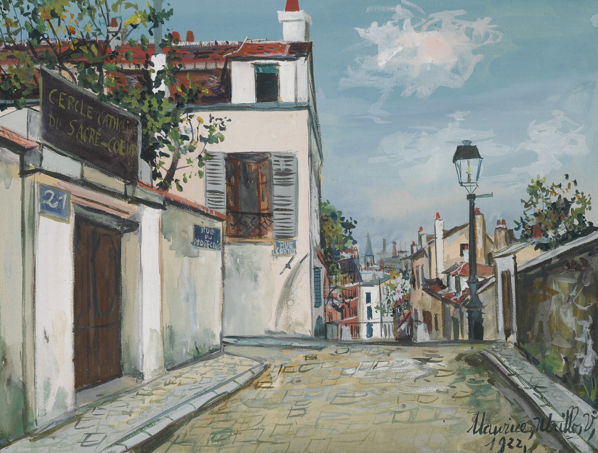 Cercle catholique du Sacré-Cœur - Maurice Utrillo