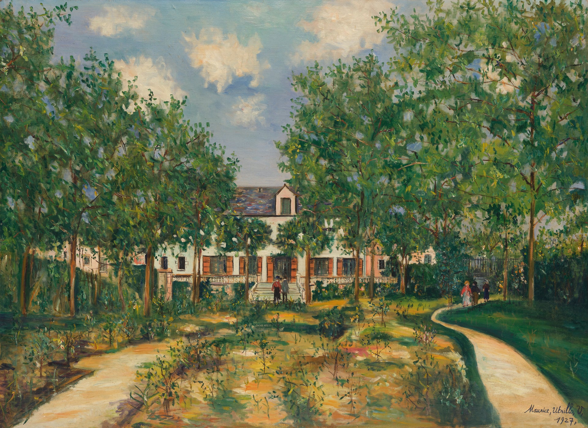 Château de Mousseaux (Seine-et-Oise) - Maurice Utrillo