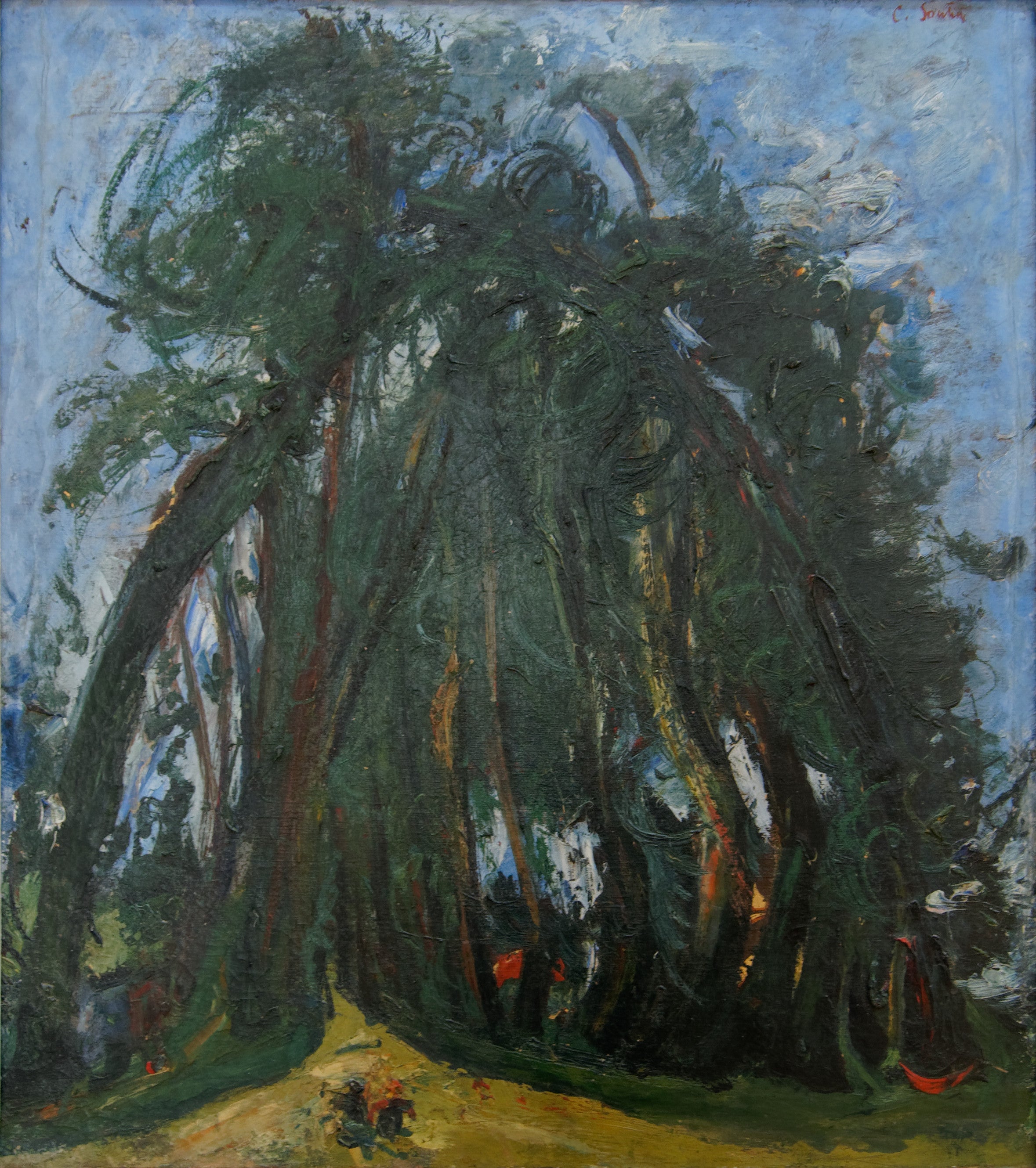 L’Allée d’arbres - Chaïm Soutine - Alpha Reproduction